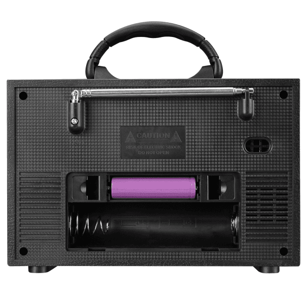 MIKADO MDR-123BT AHŞAP USB- TF DESTEKLI BLUETOOTH FM/AM/SW 3 BAND KLASIK RADYO - 10