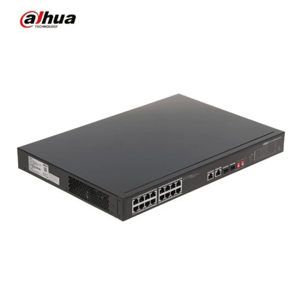 DAHUA S3218-16ET-135 16FE POE PORT (135W), 2XCOMBO SFP SWITCH - 2