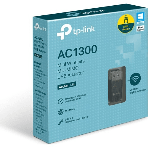 TP-LINK Archer T3U 1300 MBPS KABLOSUZ DUAL BAND USB ADAPTÖR - 6