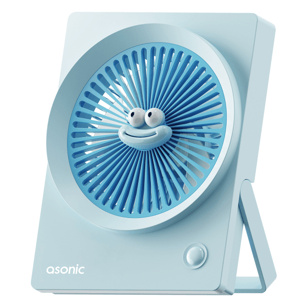 ASONIC AFN23 MAVİ 500MAH 3 HIZ KADEMELİ MASAÜSTÜ USB FAN - 10