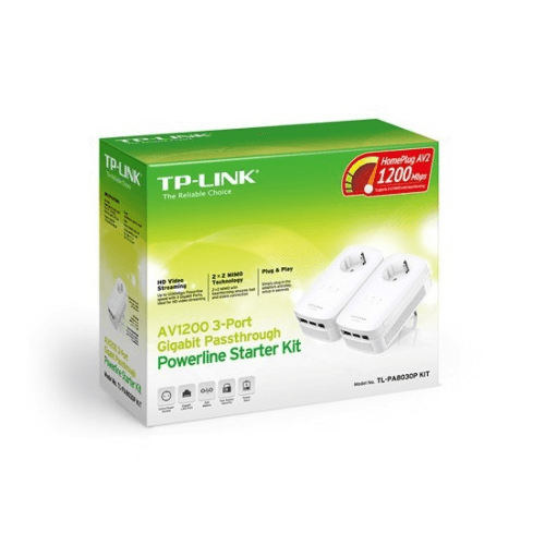 TP-LINK TL-PA8030PKIT AV1200 3PORTLU GIGABIT PASST - 4