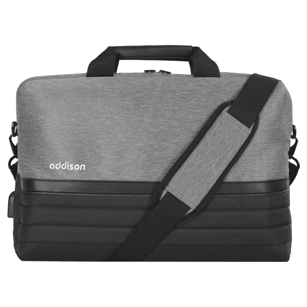 ADDISON 301001 14.0-15.6 GRİ/SİYAH BİLGİSAYAR NOTEBOOK ÇANTASI - 5