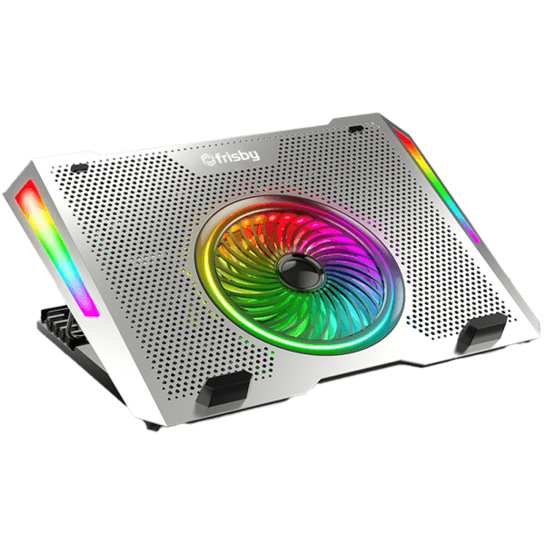 FRISBY FNC-5265ST RGB NOTEBOOK SOĞUTUCU & STAND METAL IZGARA 2 X USB PORT - 2
