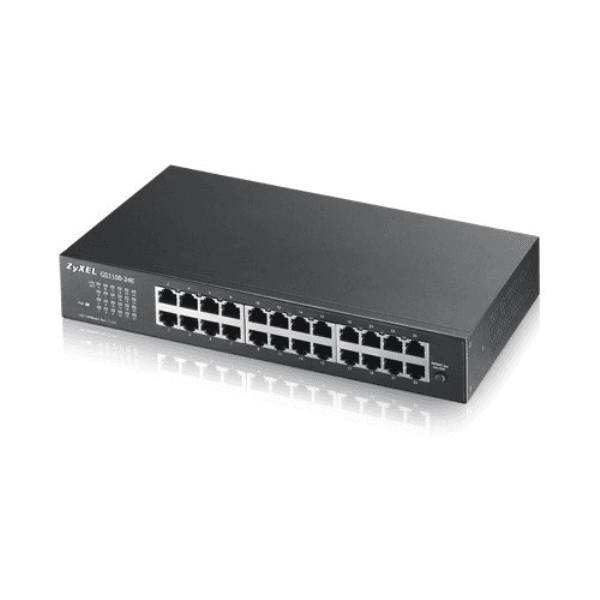 ZYXEL GS1100-24E V3 24 PORT 10/100/1000 Mbps YÖNETİLEMEZ GIGABIT SWITCH (GS1100-24E-EU0103F) - 5