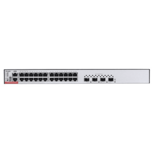 RUIJIE RG-S5310-24GT4XS-P-E 4-PORT 10/100/1000BASE-T, AND 4 1G/10G SFP+ PORTS, SUPPORT POE+, MAX 740W FOR POE, 2 MODULAR POWER - 3