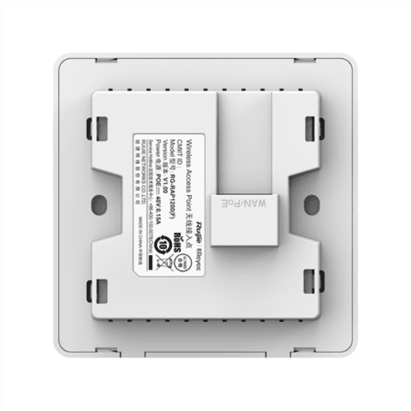 REYEE RG-RAP1200(F) AC1300 DUAL BAND WALL-PLATE ACCESS POINT - 7