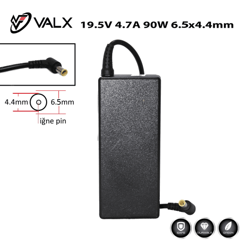 VALX LA-19564 19.5V 4.62A 90W SONY  6.5x4.4 - 4