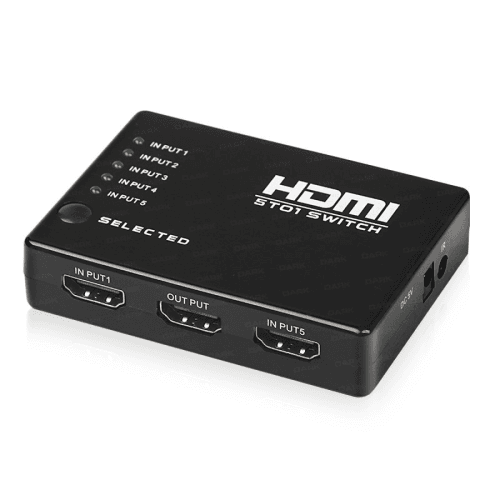 DARK DK-HD-SW4X1 5 GİRİŞ - 1 ÇIKIŞ HDMI SWITCH 4K@60HZ 10GBPS HDCP LED GÖSTERGELİ UZAKTAN KUMANDA - 7