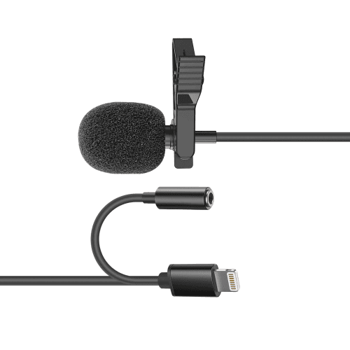 SNOPY SN-MTK35 SİYAH LIGHTNING TIKTOK AKILLI YAKA MİKROFONU - 5