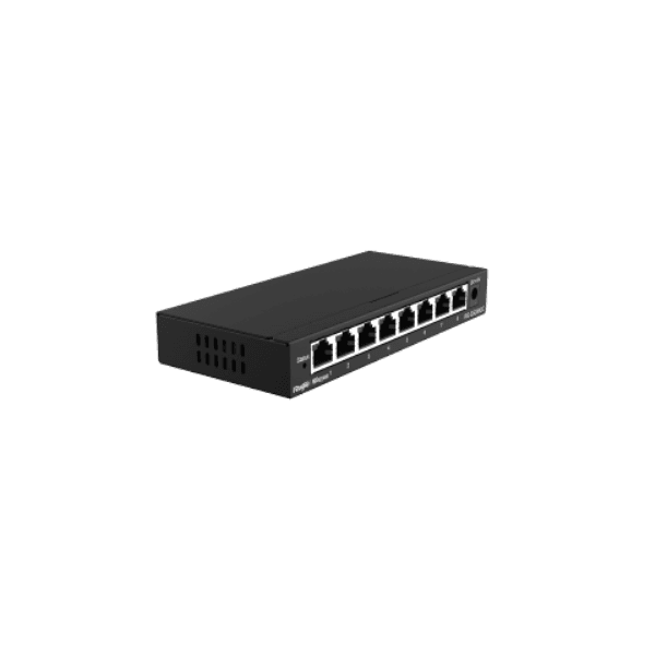 RUIJIE REYEE RG-ES208GC 8 PORT 10/100/1000 RUIJIE CLOUD YONETILEBİLİR DESKTOP SWITCH METAL KASA - 3