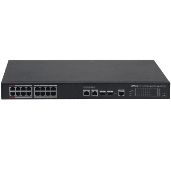 DAHUA DH-S4220-16GT-240 20-PORT YÖNETİLEBİLİR DESKTOP GIGABIT SWITCH WITH 16-PORT POE - 5