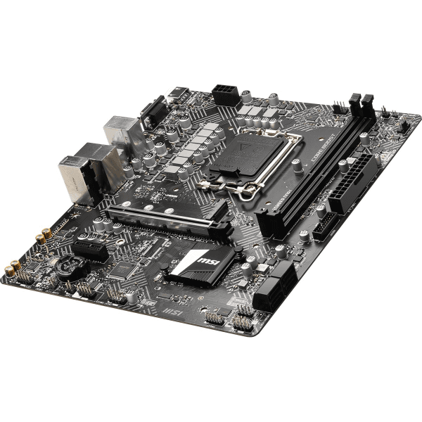 MSI B660M BOMBER DDR4 SOKET 1700 DDR4 4600(OC) PCI-E GEN 4 ,HDMI VGA M.2 USB3.2 1X 1G LAN MATX - 4