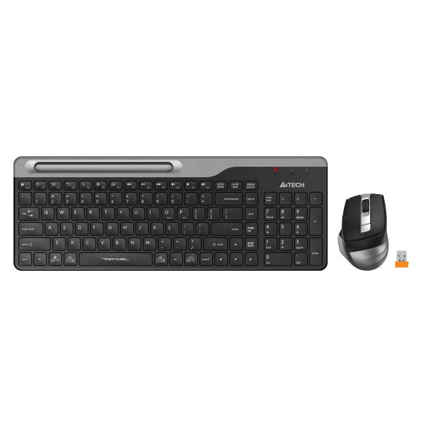 A4 TECH FB2535C BLUETOOTH & 2.4GHZ KABLOSUZ Q TÜRKÇE FN-MULTIMEDYA KLAVYE & OPTIK MOUSE ŞARJ EDILEBILIR SET (SIYAH) - 3