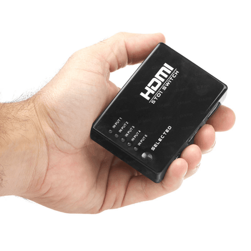 DARK DK-HD-SW4X1 5 GİRİŞ - 1 ÇIKIŞ HDMI SWITCH 4K@60HZ 10GBPS HDCP LED GÖSTERGELİ UZAKTAN KUMANDA - 5