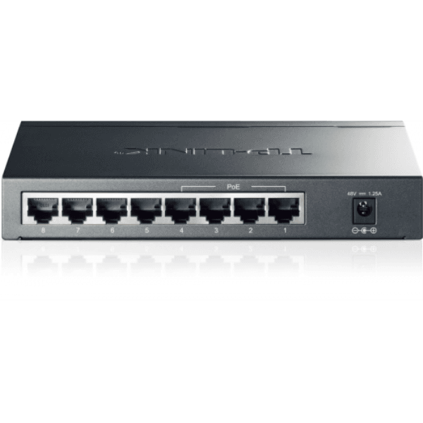TP-LINK TL-SG1008P 8 PORT 10/100/1000Mbps SWITCH + 4 Port PoE - 5