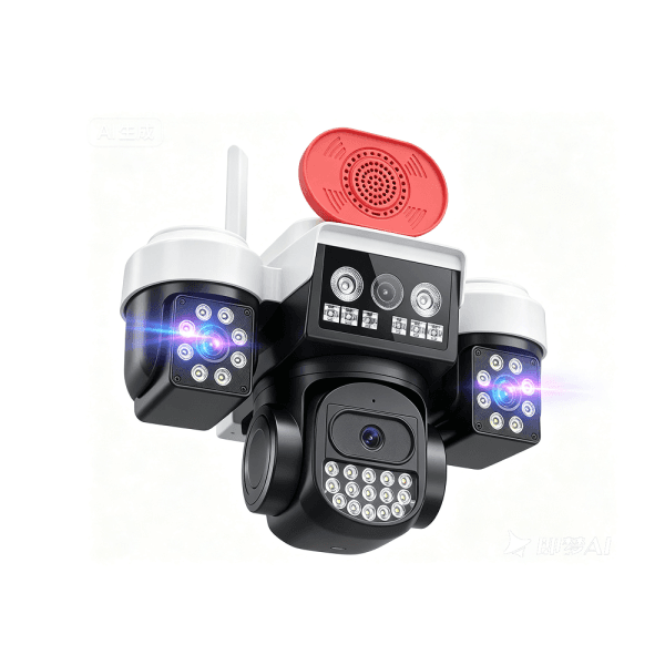 JOYSEE W3 9MP 3 KAMERALI WIFI PTZ DOME KAMERA - 8