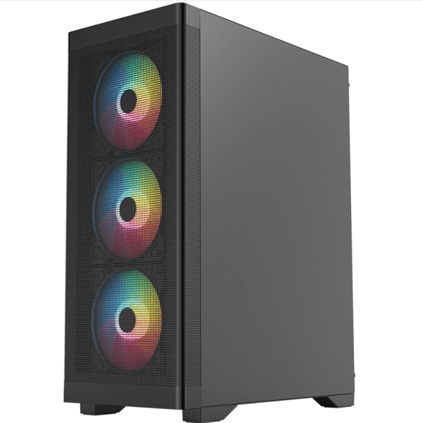 FRISBY FC-9480G 600W 80+BRONZE 4X12CM RGB FAN MASH ATX GAMING KASA - 8