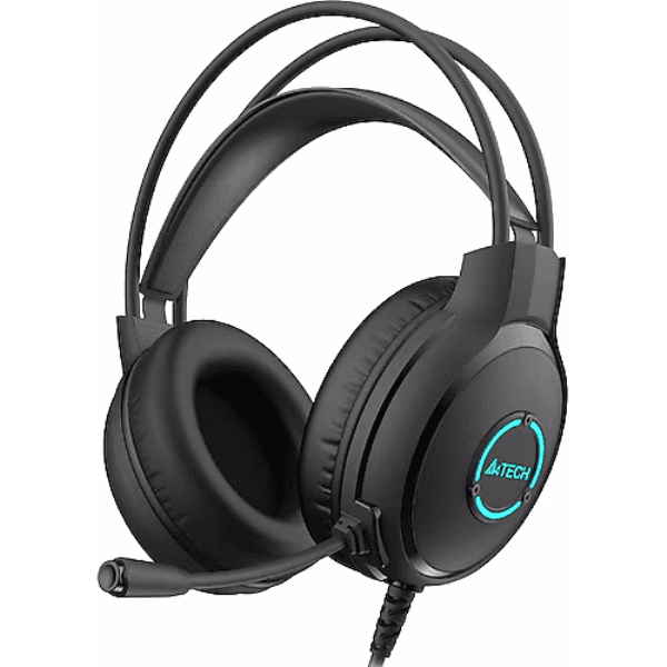 A4 TECH FH-300U SİYAH MİKROFONLU USB KULAKLIK - 2