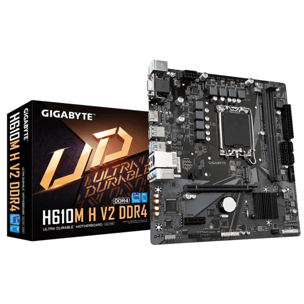GIGABYTE H610M-H-V2-DDR4 1700P DDR4 HDMI/VGA SATA3 USB3.2 mATX - 2