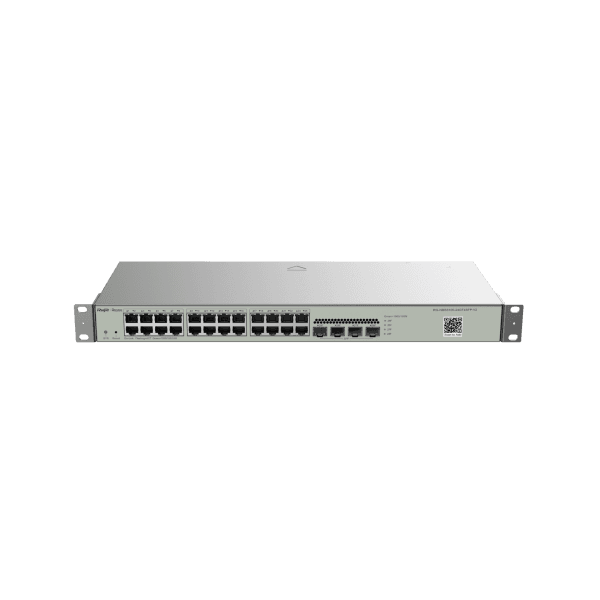 RUIJIE REYEE RG-NBS3100-24GT4SFP-V2 24 PORT 10/100/1000 4 X SFP YONETILEBILIR RACK MOUNT SWITCH METAL KASA - 7