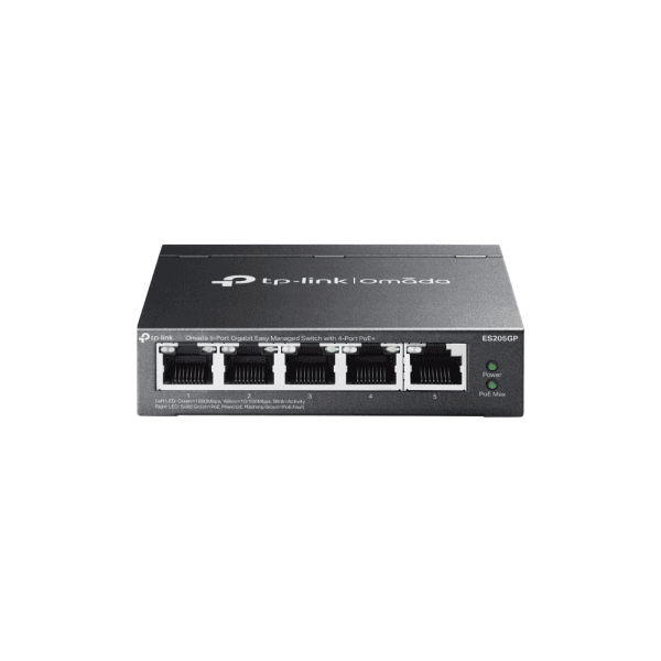 TP-LINK OMADA ES205GP 5-PORT 65W FREE CLOUD GIGABIT YONETİLEBİLİR DESKTOP SWITCH - 6