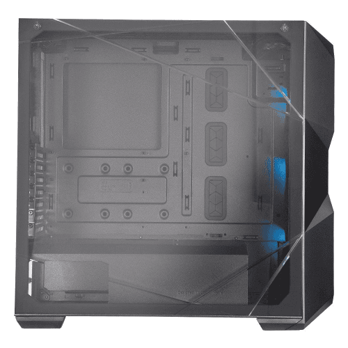 COOLERMASTER MASTERBOX TD500 V2 SİYAH ARGB 4X120MM FANLI TEMPERED GLASS KRİSTAL MESH ÖN PANELLİ MIDT KASA (TD500V2-KGNN-STU) - 9