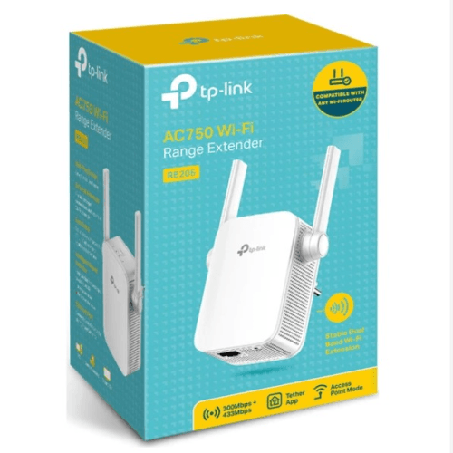 TP-LINK RE205 AC750 KABLOSUZ MENZİL GENİŞLETİCİ - 8