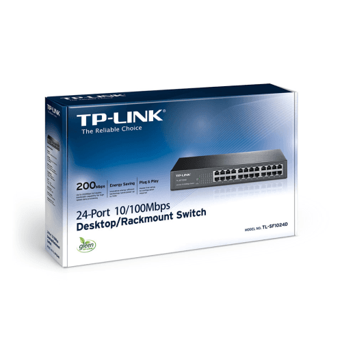 TP-LINK TL-SF1024D 24 PORT 10/100 SWITCH - 6