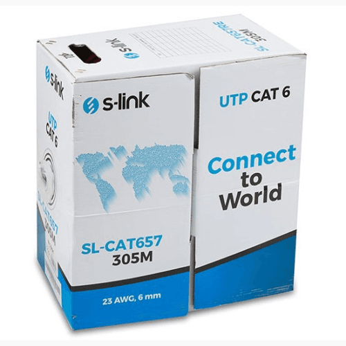 S-LINK SL-CAT657 305m 23AWG UTP CAT6 KABLO - 8