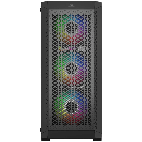 POWERBOOST PB-PS5847B 600W ATX USB 3.0 RAINBOW FANLI MESH GAMING SIYAH KASA - 8