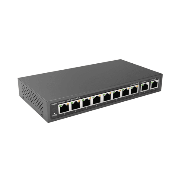 RUIJIE RG-ES110D-P 8 PORT 8 PORT POE 120W YONETILEMEZ SWITCH - 2