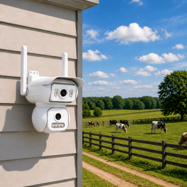 JOYSEE W2 6MP 2 KAMERALI WIFI PTZ DOME KAMERA - 10