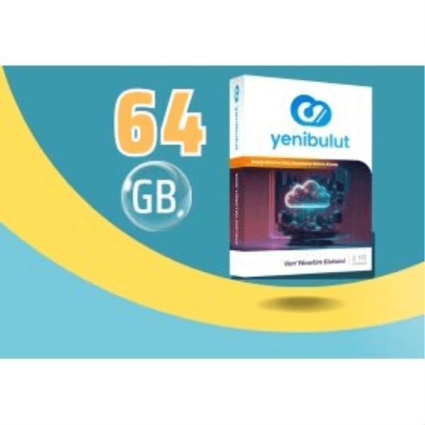 YENİBULUT 64 GB VERI YÖNETİM YAZILIMI 1 YIL LISANS (1-4 KULLANICI) (YNB.64GB.01) - 2