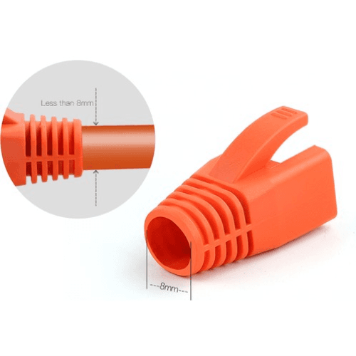 S-LINK SL-RJ40  RJ45 JAK KILIFI KIRMIZI 25LI - 2