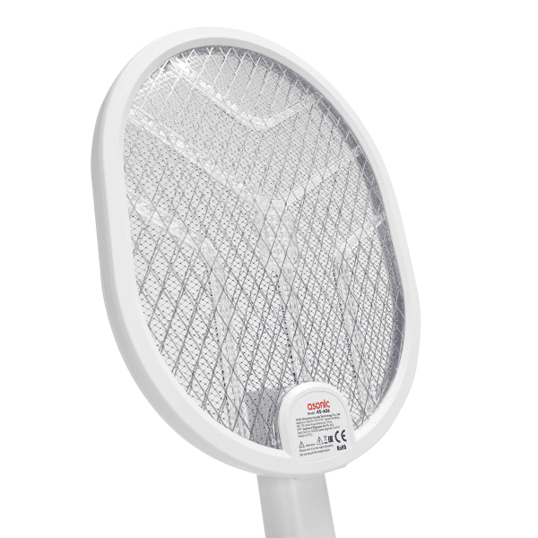 ASONIC AS-A26 BEYAZ 1200MAH 3000V ÇIKIŞ UV IŞIKLI ŞARJLI KATLANABİLİR ASKILI RAKET SİNEK ÖLDÜRÜCÜ - 9