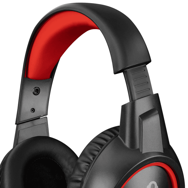 SNOPY SN-GX1 ERGO SİYAH/KIRMIZI 3,5MM GAMING OYUNCU MIKROFONLU KULAKLIK - 13