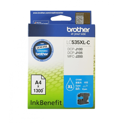 BROTHER LC535XL-C MAVI KARTUS KARTUŞ 1300 SAYFA - 2