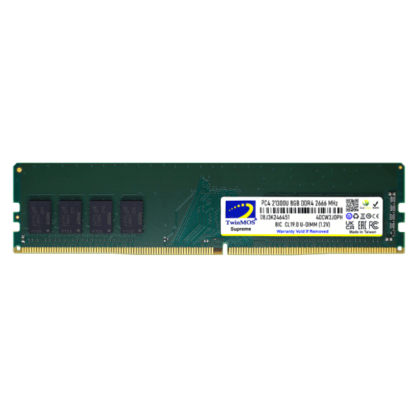 TWINMOS MDD48GB2666D 8GB DDR4 2666MHz - 2
