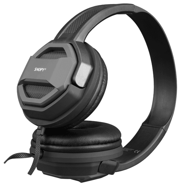 SNOPY SN-101 BONNY GRİ PC TELEFON MİKROFONLU KULAKLIK - 6