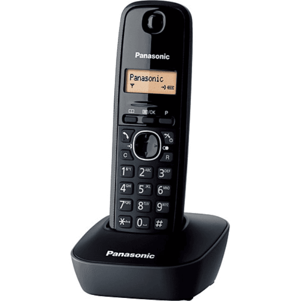 PANASONIC KX TG1611 DECT TELEFON SİYAH - GRİ - 2