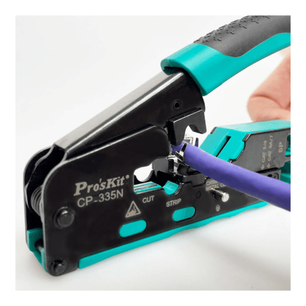 PROSKIT CP-335N SIKMA PENSESİ CAT7-CAT6-CAT5 RJ-45 / RJ-11 ESKİ NESİL - 4