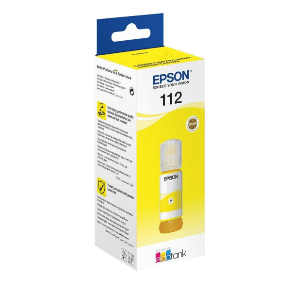 EPSON C13T06C44A 112 SARI MÜREKKEP KARTUŞ 6.000 SAYFA 70ML L15160 L15150 - 2
