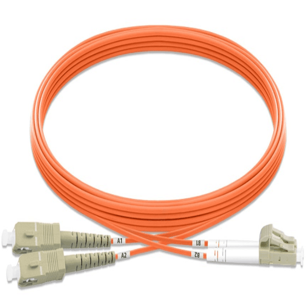 ALFAFONET PCH-SCLCM2DLZ20OR-03 3 METRE TURUNCU SC-LC MULTIMODE OM2 DX LSZH PATCHCORD - 2