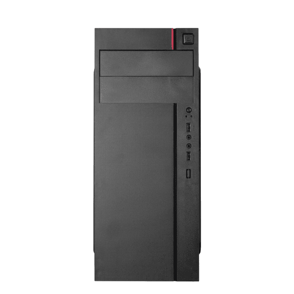 EVEREST K220 PEAK 350W SMD PSU 2*USB2.0+HD AUDIO MID-TOWER KOMPAKT TASARIM ATX PC KASASI - 4