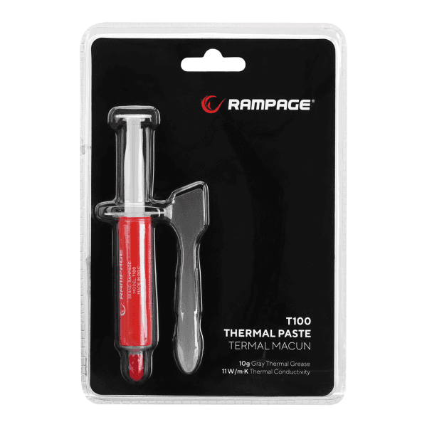 RAMPAGE T100 10G 11W/M.K GRİ YÜKSEK PERFORMANS TERMAL MACUN - 8