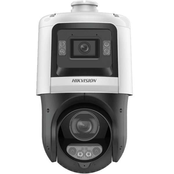HIKVISION DS-2SE4C425MWG-E/RB/14 F0 TANDEMVU 4+4MP 25X COLORVU & IR ACUSENSE NETWORK SPEED DOME KAMERA WITH R/B STROBE LIGHT - 4
