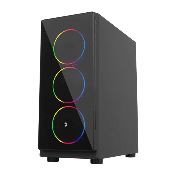 FRISBY FC-9355G 500W GAMING KASA, DOUBLE SLIM RING FAN - 5