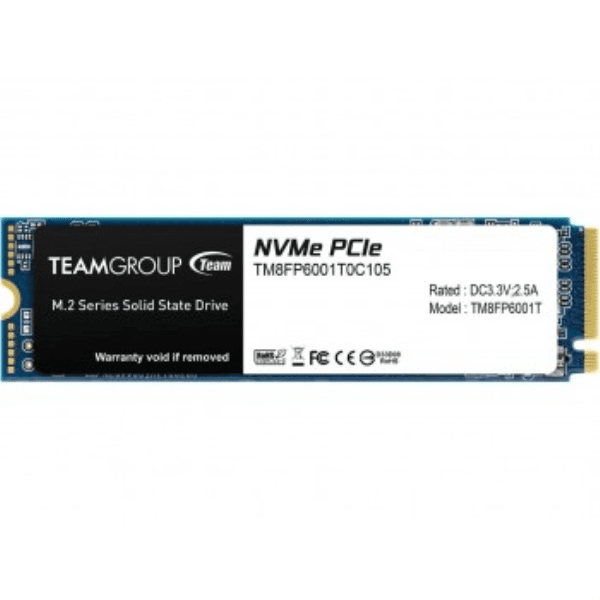 TEAM MP33 256GB 1600/1000MB/S NVME PCIE GEN3X4 M.2 SSD DISK TM8FP6256G0C101 - 4
