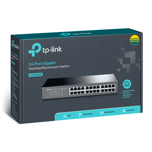 TP-LINK TL-SG1024D 24 PORT GIGABIT MASAÜSTÜ / RACKMOUNT SWITCH - 6