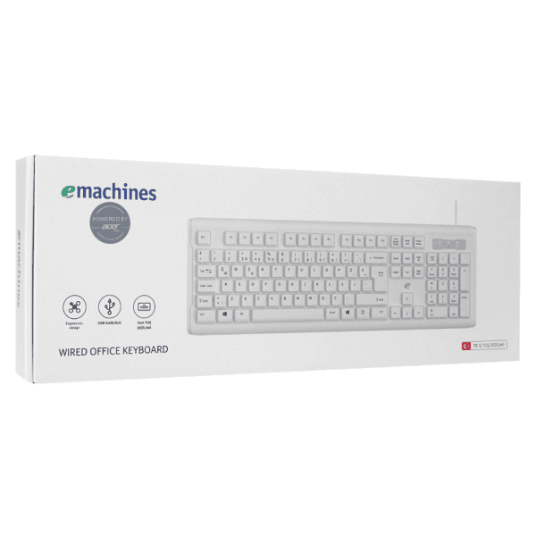 ACER EMACHINES EAK9821 BEYAZ USB Q STANDART KLAVYE - 6